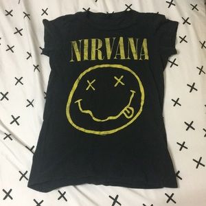 Vintage Nirvana band shirt